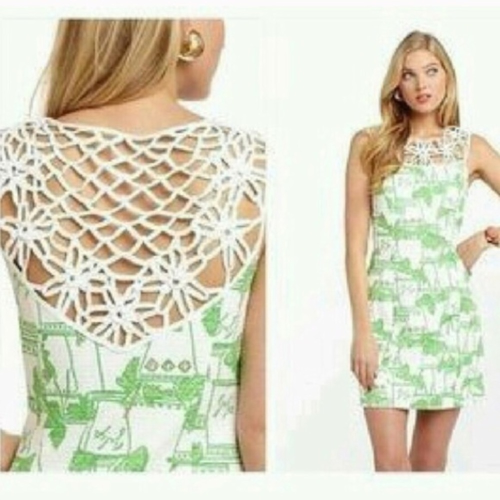Lilly Pulitzer Just Add Mint Julep Lacina Dress 00
